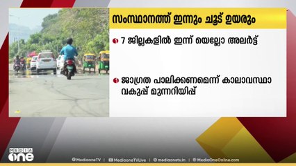 സംസ്ഥാനത്ത് ഇന്നും ചൂട് ഉയരുമെന്ന് മുന്നറിയിപ്പ് | Heat Alert Kerala