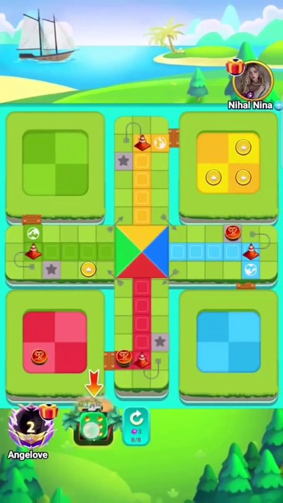 🎲Lancez les dés dans Ludo Oasis et passez un bon moment !😘