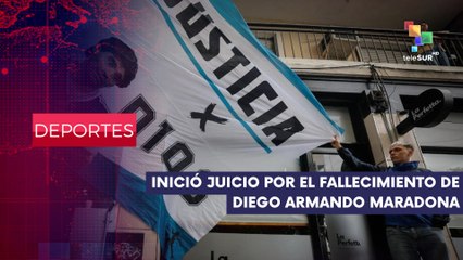 Comienza juicio por la muerte de Maradona DEPORTES EDICIÓN CENTRAL SUR 11-03-2025