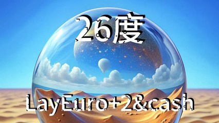 LayEuro_2&cash-26度『好像要傾盆大雨但空氣中的悶熱汗水從頭上落下』#LayEuro #2&cash #EURO CASH #創作歌手【動態歌詞_Lyricst Video】