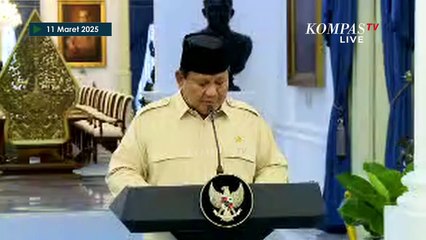 [FULL] Prabowo Umumkan Kebijakan THR Lebaran dan Gaji ke-13 Bagi ASN hingga Pensiunan