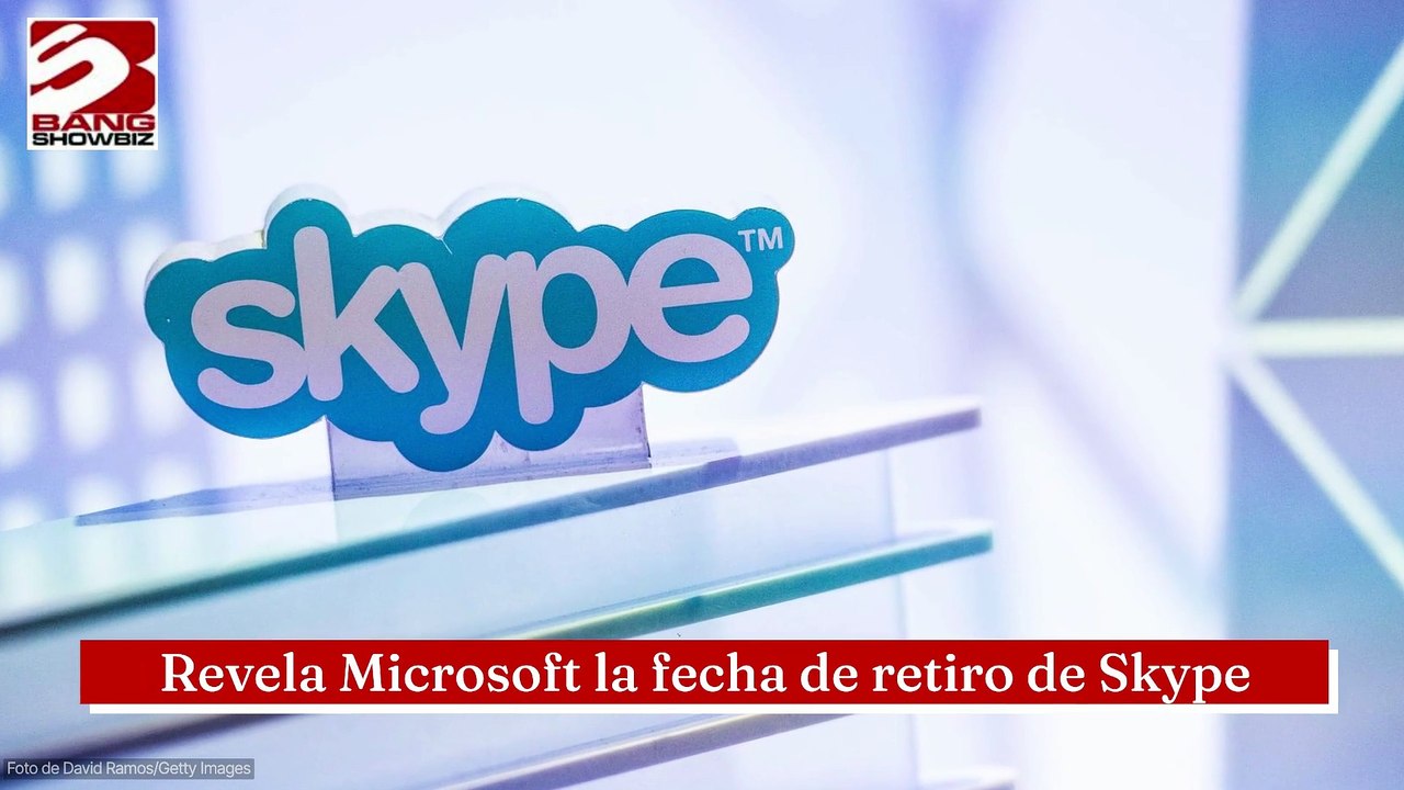 Revela Microsoft la fecha de retiro de Skype