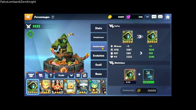 Skylanders Ring of Heroes (Walkthrough FR) épisode 17: J'améliore Ro-Bow et Krypt King