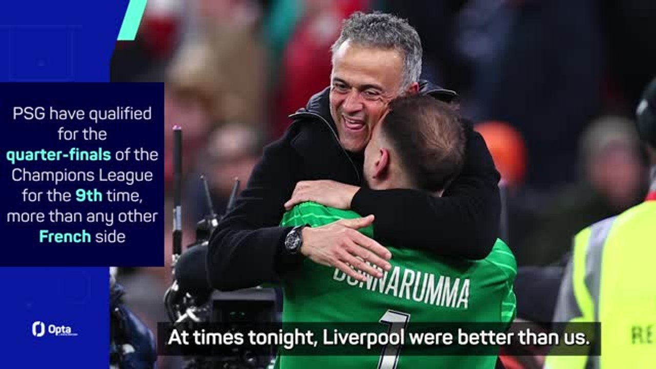 PSG showed 'personality and character' to knock out Liverpool - Luis Enrique