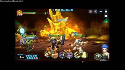 Skylanders Ring of Heroes (Walkthrough FR) épisode 23: Caverne dorée