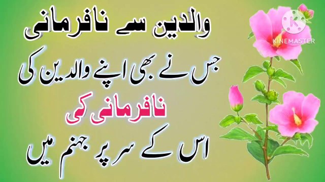 Waldain Se Nafarmani! Best Urdu Quotes🔥! Urdu Islamic quotes💥! Golden Words💥! ISLAMIC URDU MEWAT