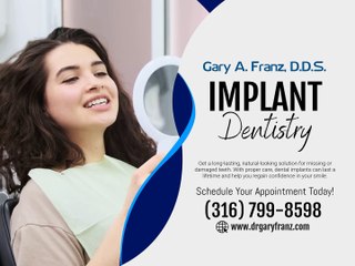 Dr. Gary Franz  on Implant Dentistry