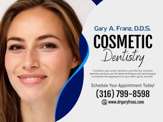 Dr. Gary Franz  on Cosmetic Dentistry