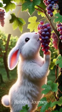Poor rabbit, all he wanted was grapes. 🐰 #RabbitRescue #CuteAnimals #AnimalRescue-2849