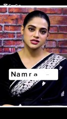 Namra shahid real name age & husband name