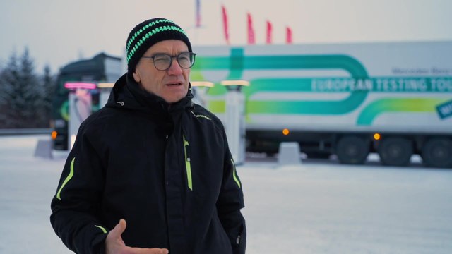 Mercedes-Benz eActros 600 - WINTER 2025 - Werner Kempfle, Development Engineer and Co-project Manager of the eActros 600