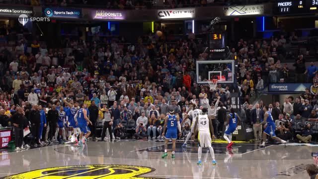 Haliburton stuns Bucks with four-point play game winner