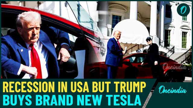 Get In, Patriots : Donald TRUMP Buys Tesla Car From Elon Musk | Trump warns against Tesla protests