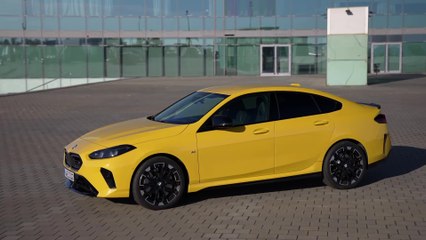 The new BMW M235 xDrive Gran Coupé Exterior Design in Speed Yellow
