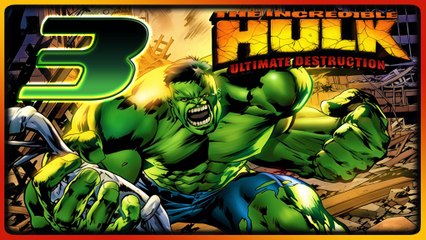 The Incredible Hulk: Ultimate Destruction Walkthrough Part 3 (PS2, Gamecube, Xbox)