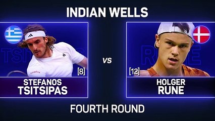 Rune turns on the style to end Tsitsipas revival at Indian Wells