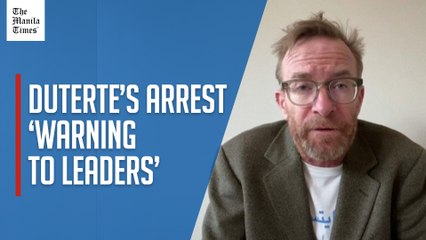 Duterte arrest a 'historic moment' that will serve as 'warning' to others – expert