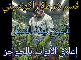 تطبيق نظريات الصحة والسلامة المهنية في أجواء سيناريو لعبة رزدنت إيفل ٢