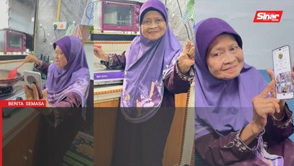 Kak Chik Yah seronok buat 'live', kongsi resipi masakan