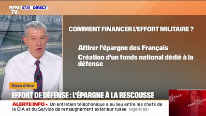 ÉDITO - Effort de défense: la piste de l'assurance vie privilégiée