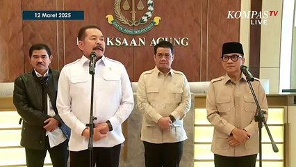 [FULL] Mendes Yandri Temui Jaksa Agung Lapor Oknum Kepala Desa Main Judol