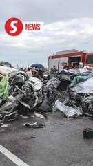 Sekinchan storm: Fatal crash claims one life, 30 homes damaged