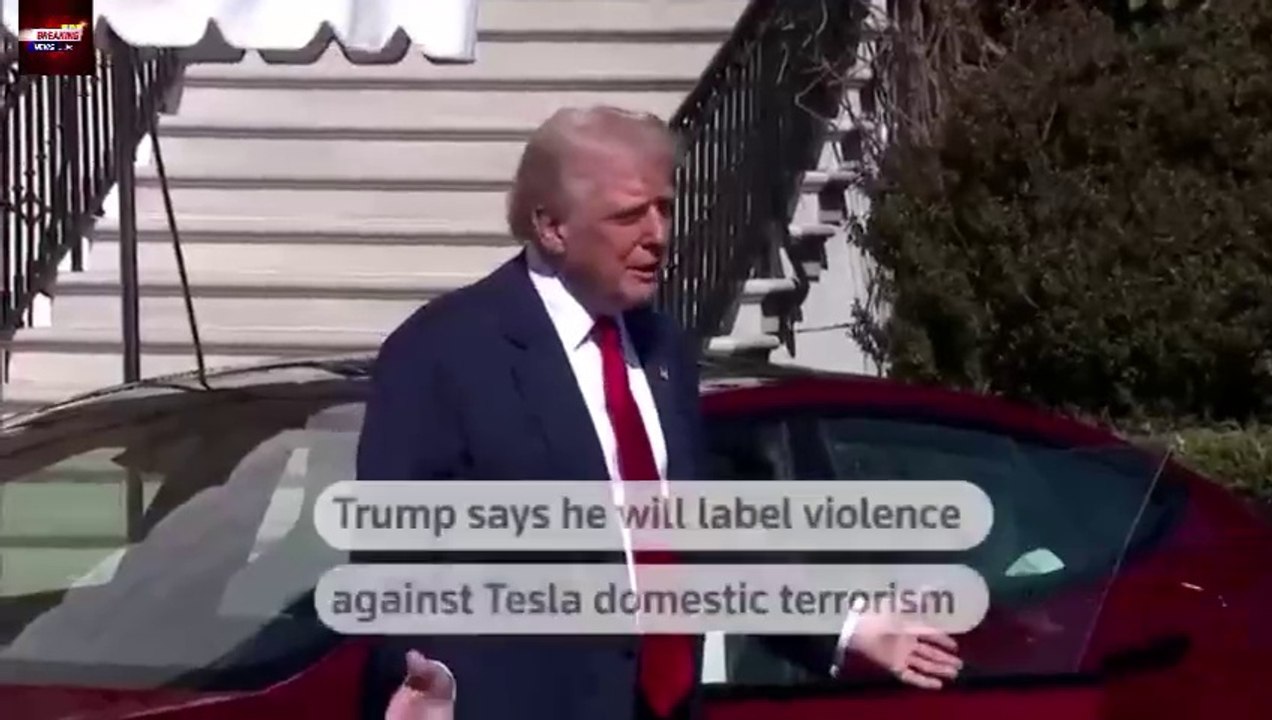 President Donald Trump said as he selected a new Tesla car to show support for Musk | News Tube