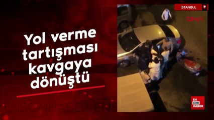 Gaziosmanpaşa'da yol verme tartışması kavgaya dönüştü