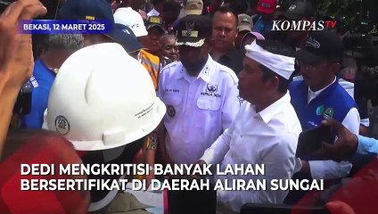 Langkah Tegas Dedi Mulyadi, usai Sidak Normalisasi Kali Bekasi