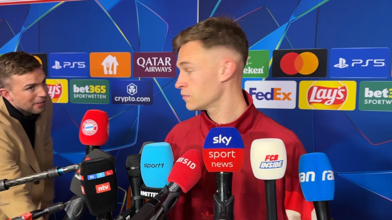 Kramer unterbricht Kimmich-Interview mit Handshake