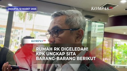 Rumah Ridwan Kamil Digeledah! KPK Ungkap Sita Barang-barang Berikut