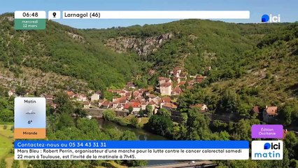 12/03/2025 - ici matin par ici Occitanie en vidéo