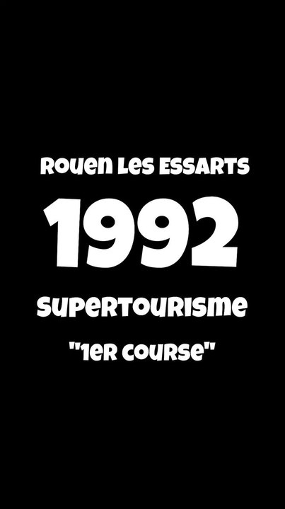 Circuit de Rouen les Essarts - 1992 - Championnat de France de Supertourisme