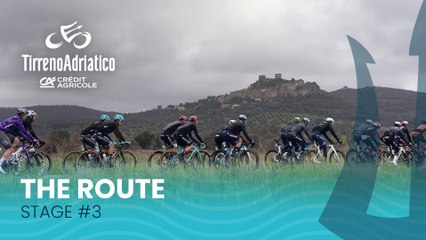 Tirreno Adriatico 2025 | Stage 3: The Route