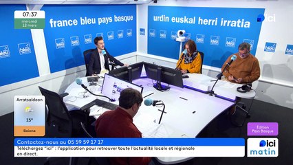 12/03/2025 - ici matin par ici Pays Basque en vidéo