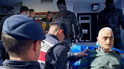 Uşak'ta 2 komşusunu öldüren 89 yaşındaki zanlı hastaneden taburcu edilmesinin ardından tutuklandı