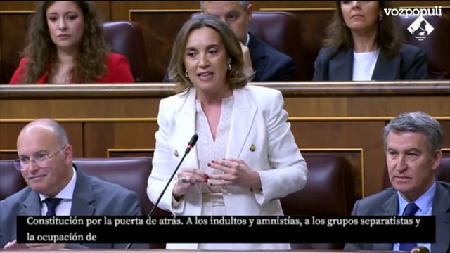 Gamarra (PP): Hasta ahora los separatistas intentaban desconectar Cataluña de España, ahora es el Gobierno cesión tras cesión