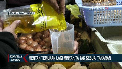Minyakita Tak Sesuai Takaran Kembali Ditemukan Mentan, Kali ini di Solo!