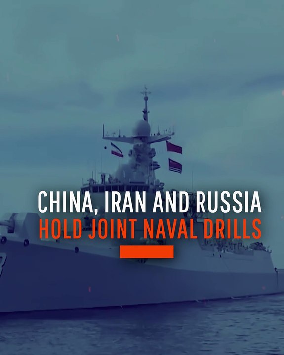 China, Iran and Russia hold Joint Naval Drills
