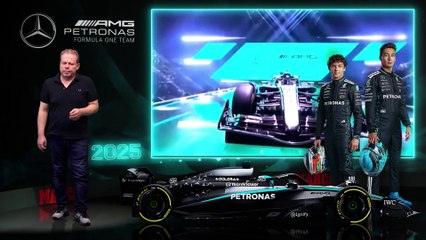 F1 2025 I Mercedes: análisis, predicción, pilotos y características del coche W16