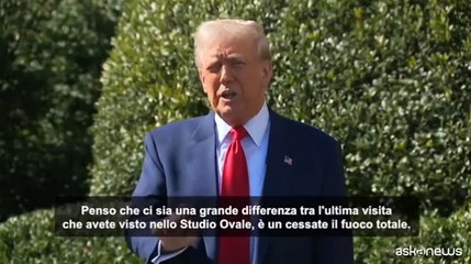 Trump: potrei vedere Putin presto. Zelensky benvenuto a Casa Bianca