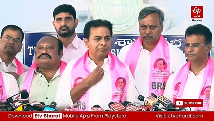 రాష్ట్ర ప్రభుత్వం గవర్నర్​ నోటి వెంట అబద్ధాలు చెప్పించింది : కేటీఆర్ - BRS LEADER KTR ON GOVERNOR SPEECH