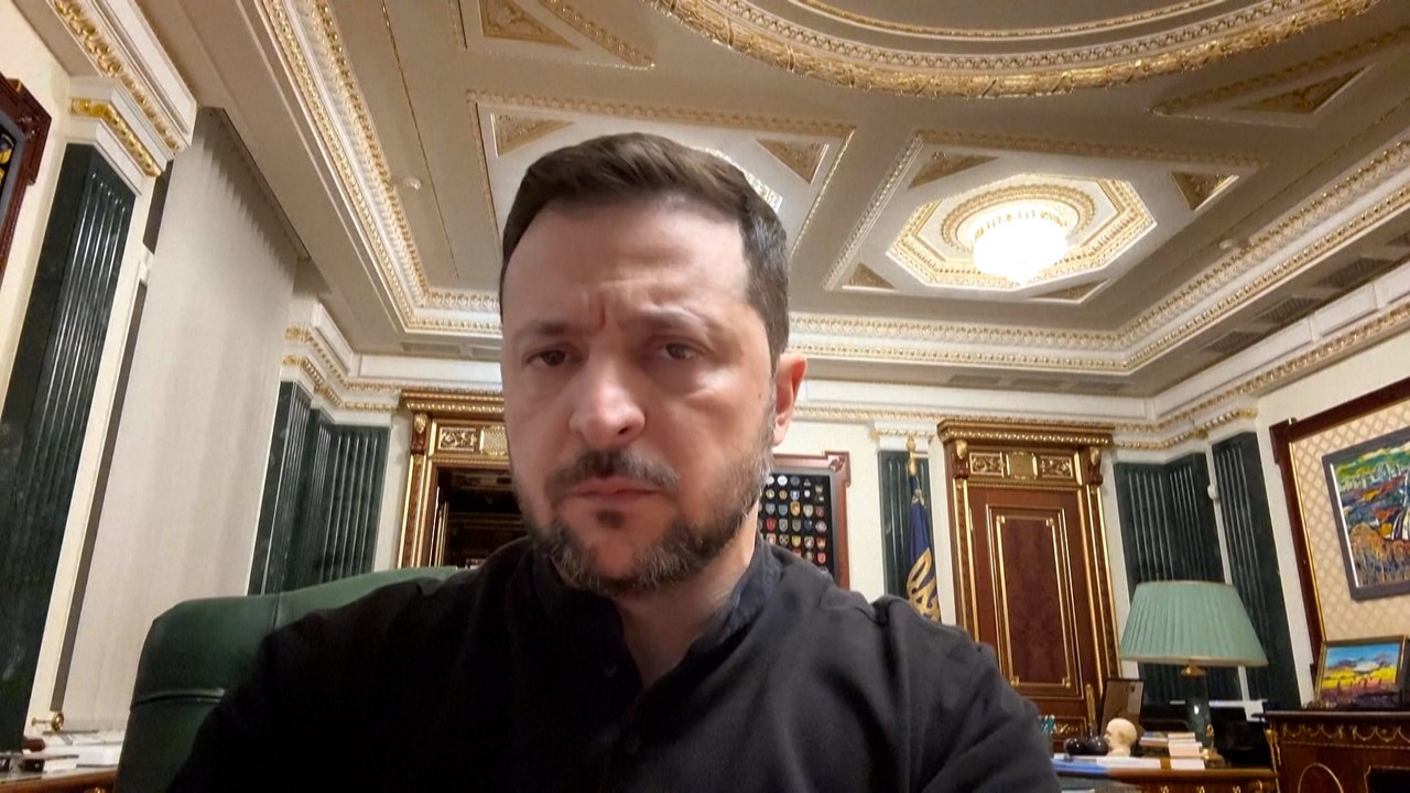 Les États-Unis doivent « convaincre » la Russie d'accepter un cessez-le-feu, affirme Zelensky