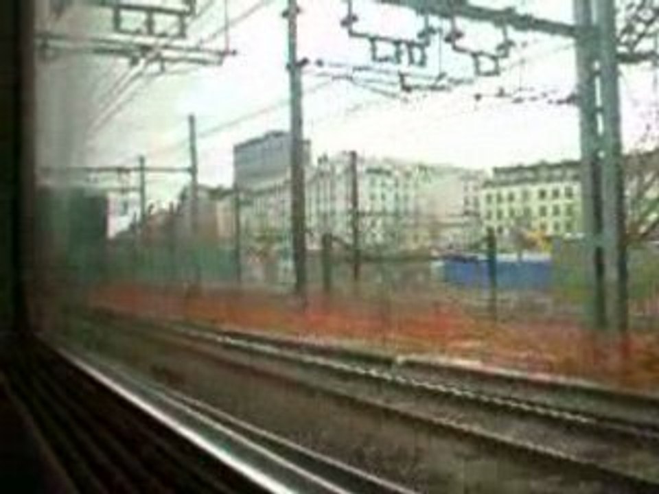 Départ de Paris Austerlitz et surprise