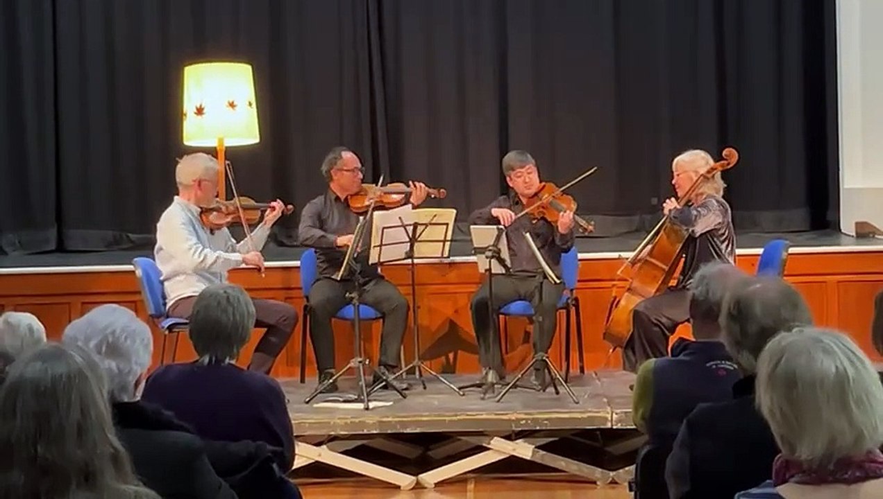 Dolgellau Music Club hear from the MacFeaverJones String Quartet
