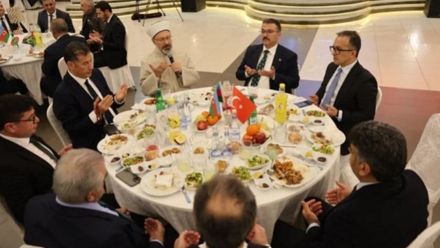 Sinan Oğan uzun bir aranın ardından Diyanet İşleri Başkanı Erbaş ile iftarda görüldü