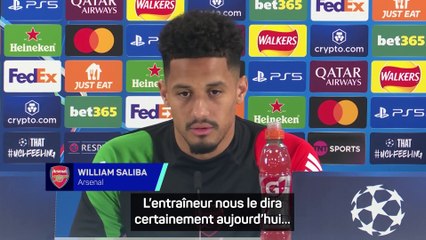 Saliba croit aux chances des Gunners de remporter le trophée