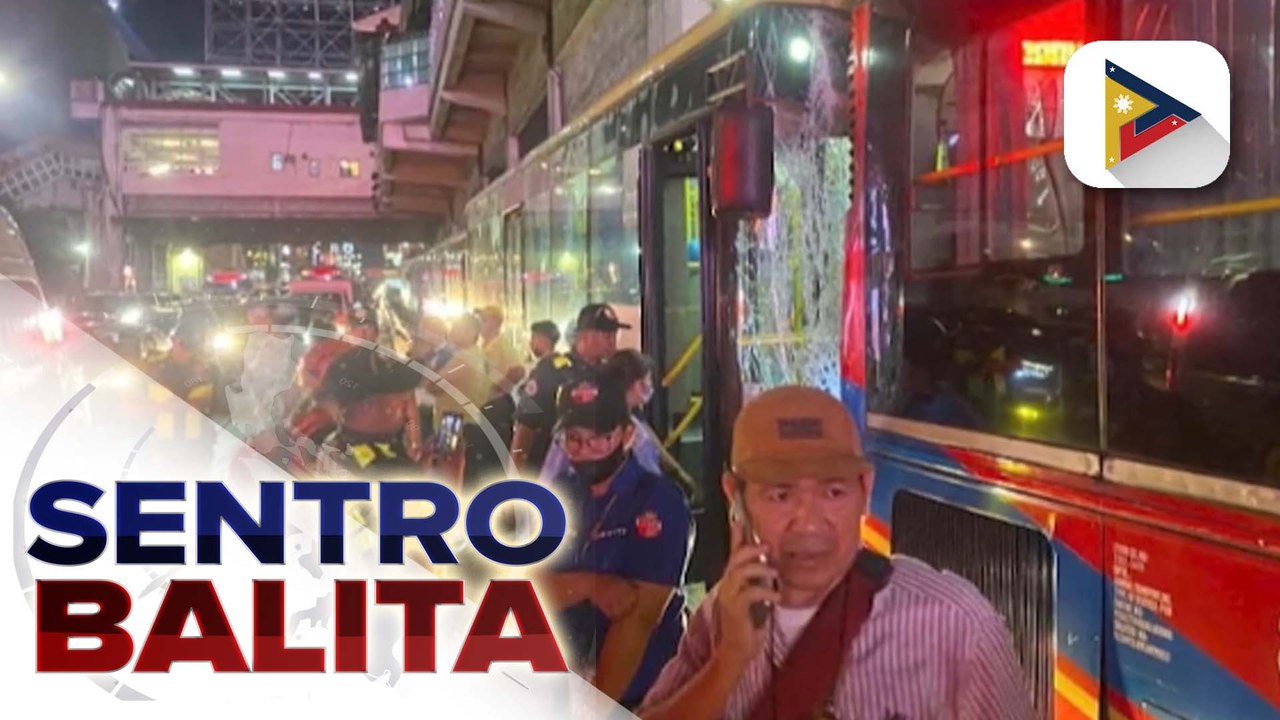 Kumpanya ng bus na bumangga sa isa pang bus sa Guadalupe EDSA Busway station, sinuspinde na ng LTFRB