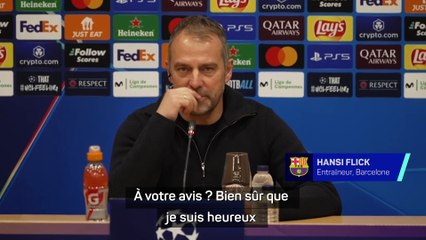Flick : "Heureux d'être en quarts de finale"