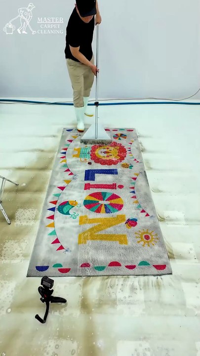 Satisfying Videos: I Will Save A Carpet From The Landfill In 60s - Carpet Cleaning ASMR #shorts